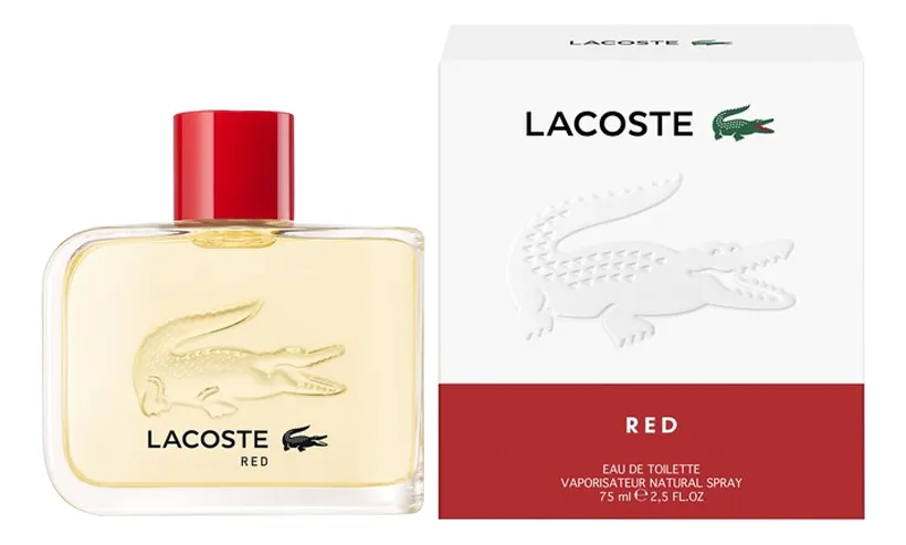 LACOSTE Red Туалетная вода для мужчин 75 ml