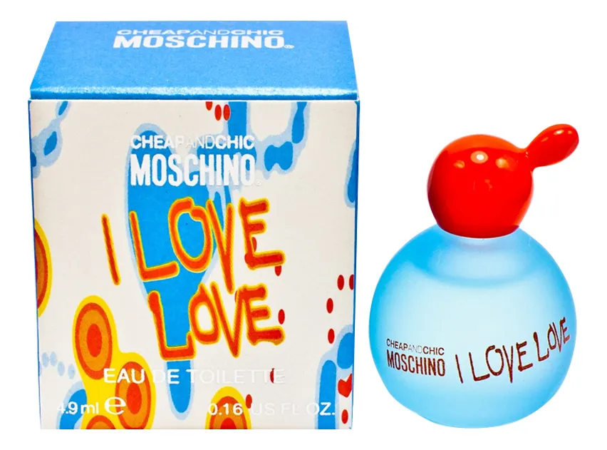 MOSCHINO Cheap and Chic I Love Love Туалетная вода для женщин 4,9 ml миниатюра