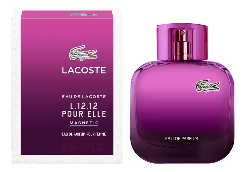 LACOSTE Eau de Lacoste L.12.12 Pour Elle Magnetic Парфюмерная вода для женщин 80 ml