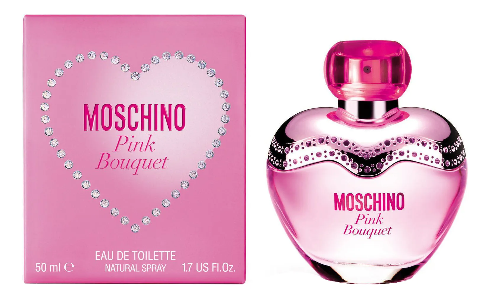 MOSCHINO Pink Bouquet Туалетная вода для женщин 50 ml