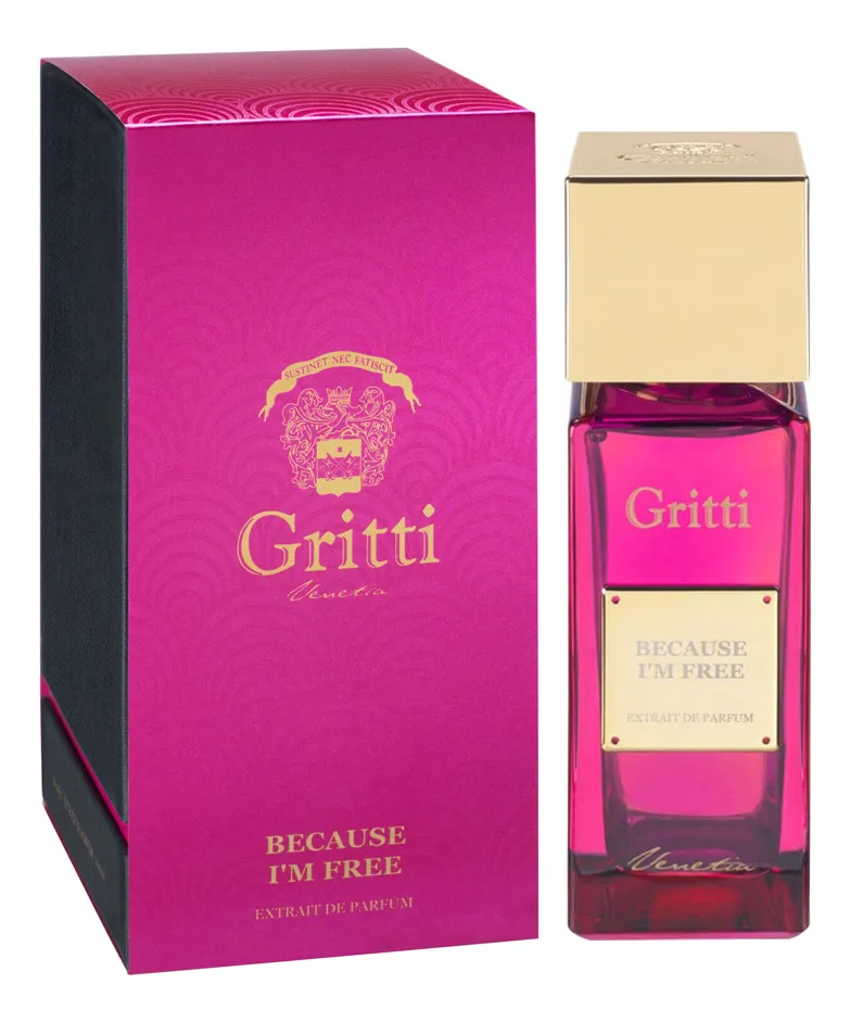 Gritti Because I Am Free Духи унисекс 100 ml