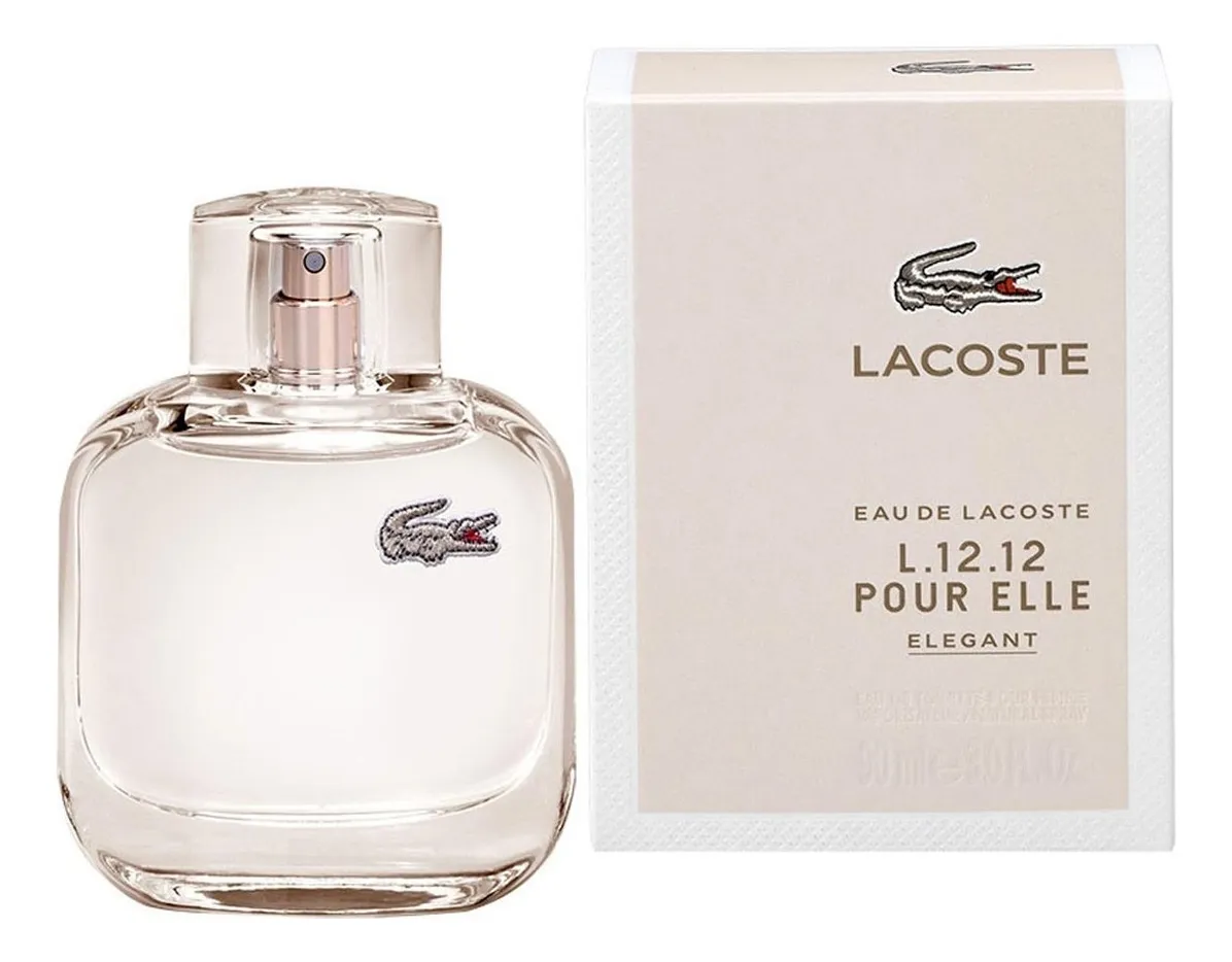LACOSTE Eau de Lacoste L.12.12 Pour Elle Elegant Туалетная вода для женщин 90 ml