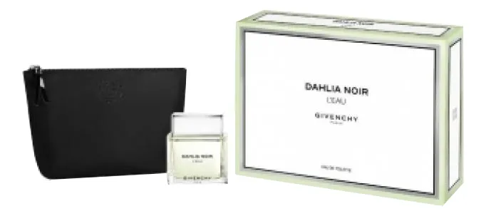 GIVENCHY Dahlia Noir L’Eau Набор для женщин 50 ml (edt 50 ml + bag)