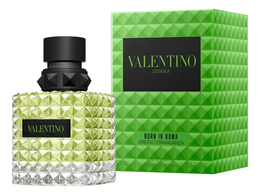Valentino Donna Born in Roma Green Stravaganza