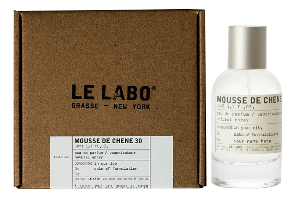 Le Labo Mousse de Chene 30 (Amsterdam City Exclusive) Парфюмерная вода унисекс 50 ml