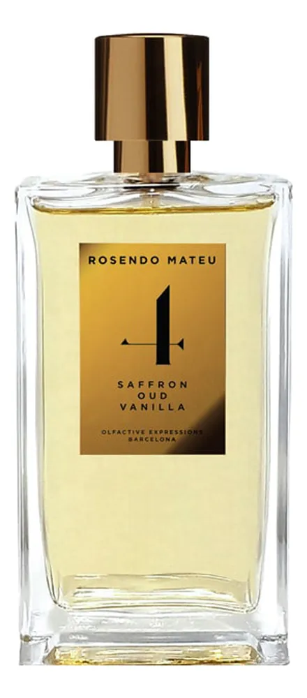 Rosendo Mateu Nº 4 Saffron, Oud, Vanilla Парфюмерная вода унисекс 100 ml тестер