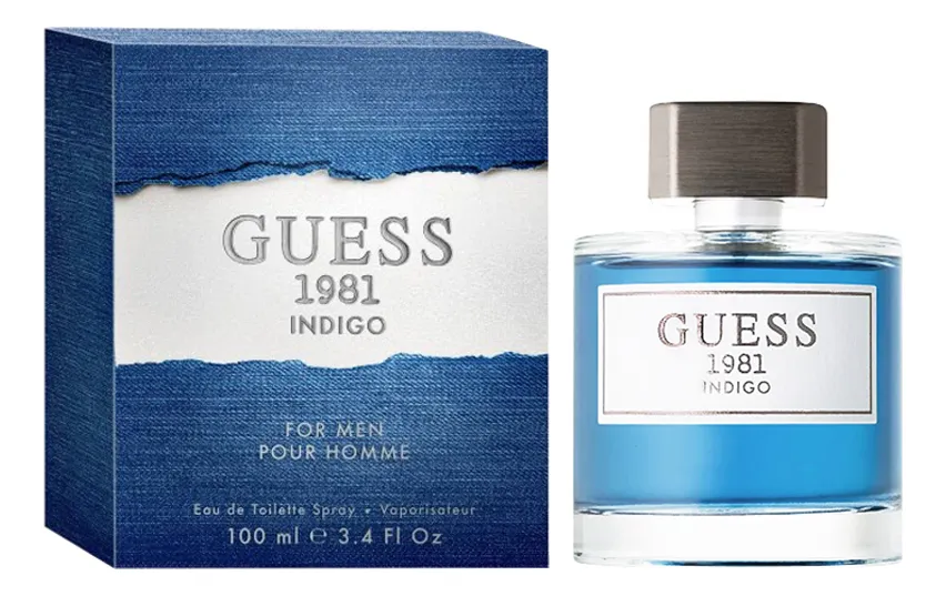 Guess 1981 Indigo for Men Туалетная вода для мужчин 100 ml