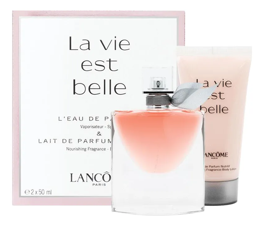 Lancome La Vie est Belle Набор для женщин 50 ml (п/вода 50 мл + лосьон д/тела 50 мл)