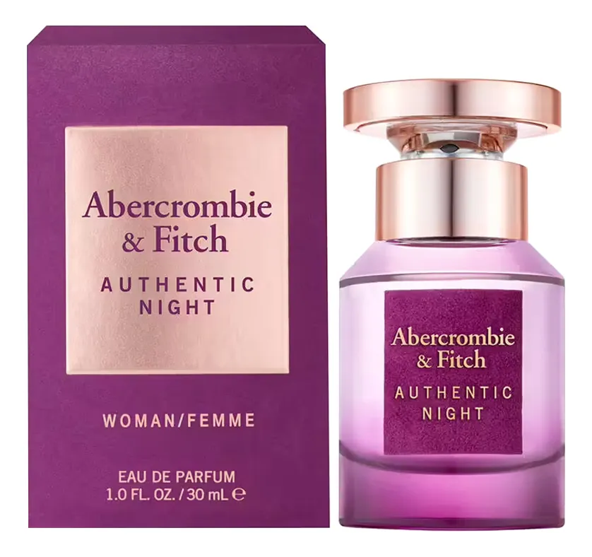 Abercrombie & Fitch Authentic Night Femme Парфюмерная вода для женщин 30 ml