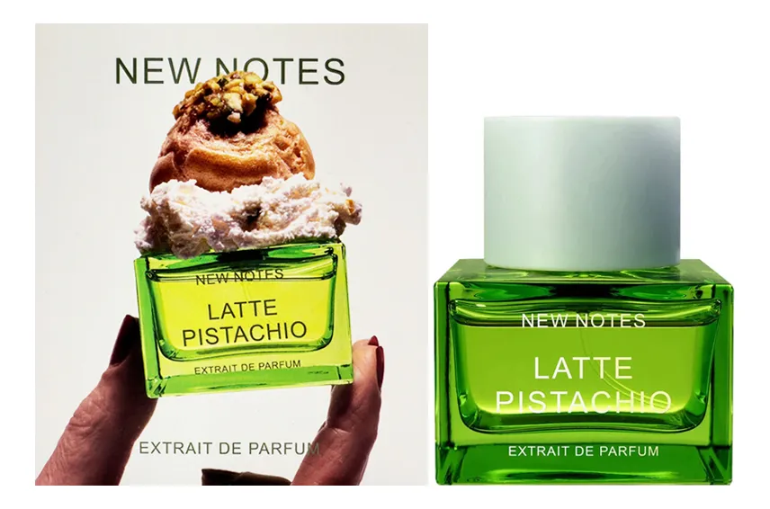 NEW NOTES Latte Pistachio