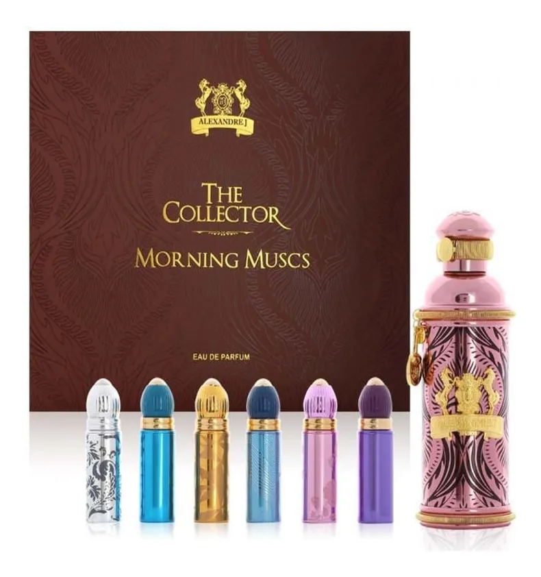 Alexandre J Morning Muscs Набор унисекс 48 ml парф. вода 100 мл + парф. вода 8 мл x 6