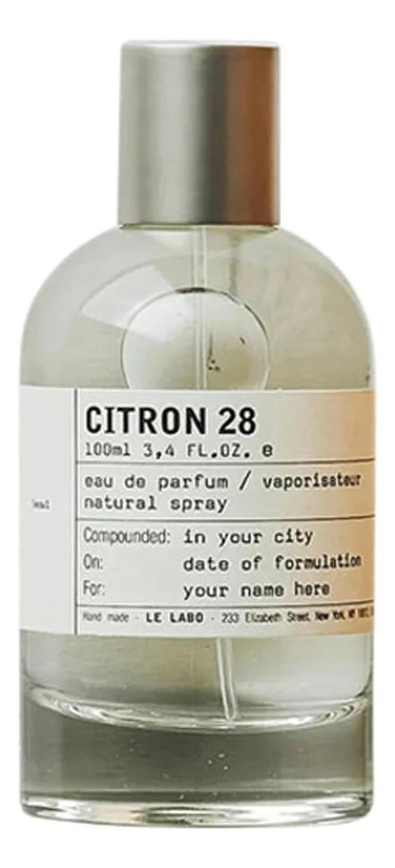 Le Labo Citron 28, Seoul
