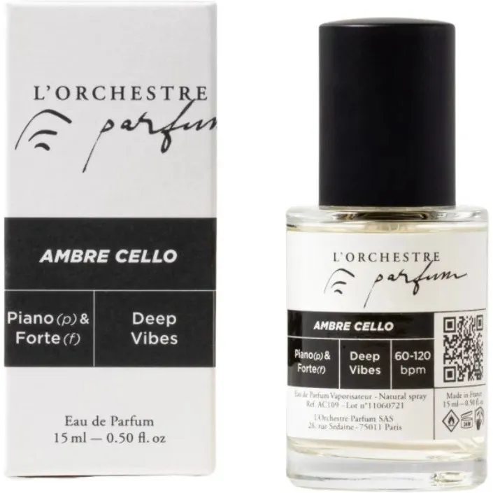 L'Orchestre Parfum Ambre Cello Парфюмерная вода унисекс 15 ml