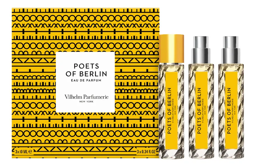 Vilhelm Parfumerie Poets of Berlin Набор унисекс 30 ml (edp 3 x 10 ml)