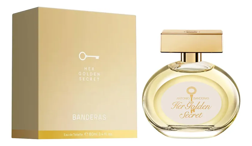 Antonio Banderas Her Golden Secret Туалетная вода для женщин 80 ml ( Новый дизайн)