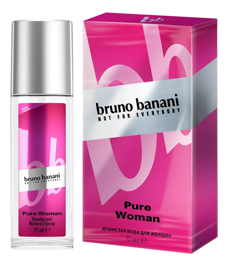 Bruno Banani Pure Woman Спрей для тела для женщин 75 ml