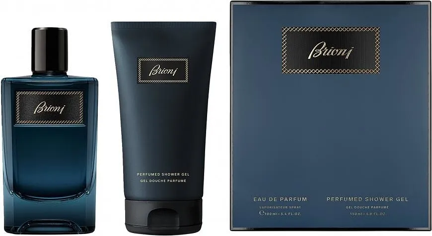 Brioni Eau De Parfum 2021 Набор для мужчин 100 ml (edp 100 ml+ sh/gel 150 ml)
