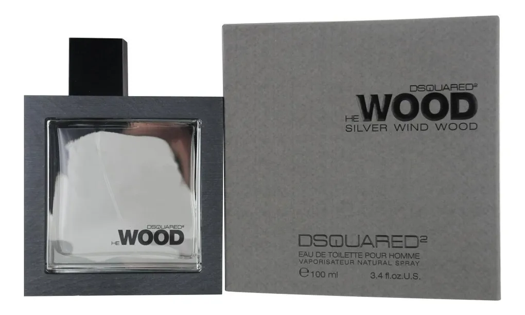 DSQUARED2 He Wood Silver Wind Wood Туалетная вода для мужчин 100 ml