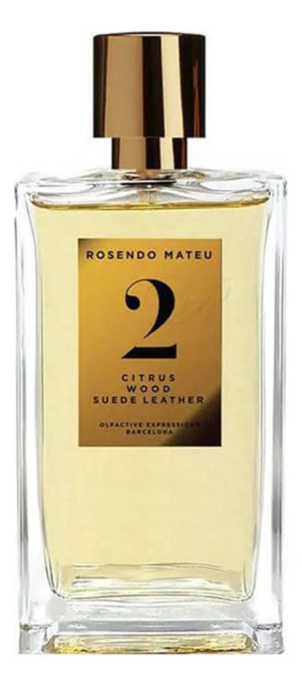 Rosendo Mateu Nº 2 Citrus, Wood, Suede Leather Парфюмерная вода унисекс 100 ml тестер