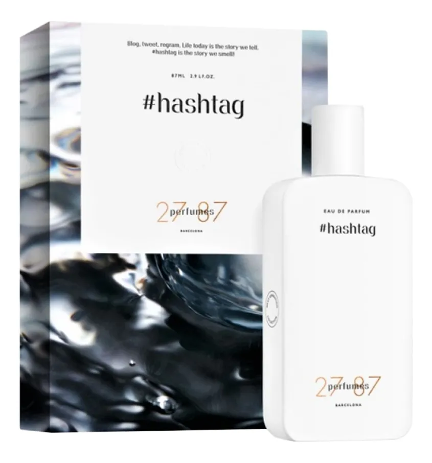 27 87 Perfumes #Hashtag Парфюмерная вода унисекс 87 ml